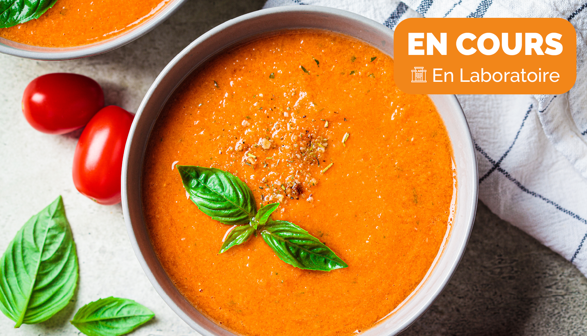 Venez goûter notre gaspacho et donnez votre avis !