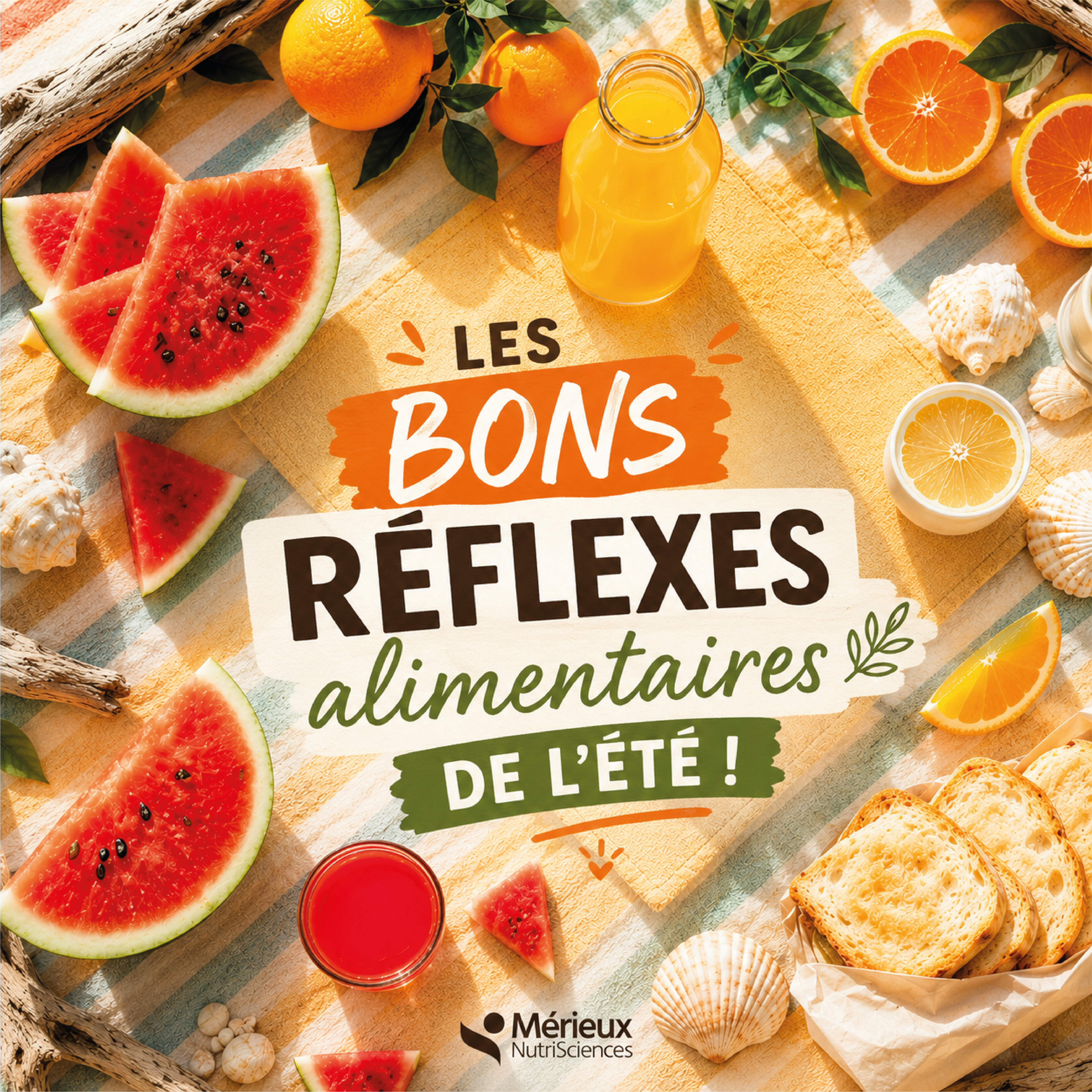 Les bons réflexes alimentaires à adopter pendant l’été